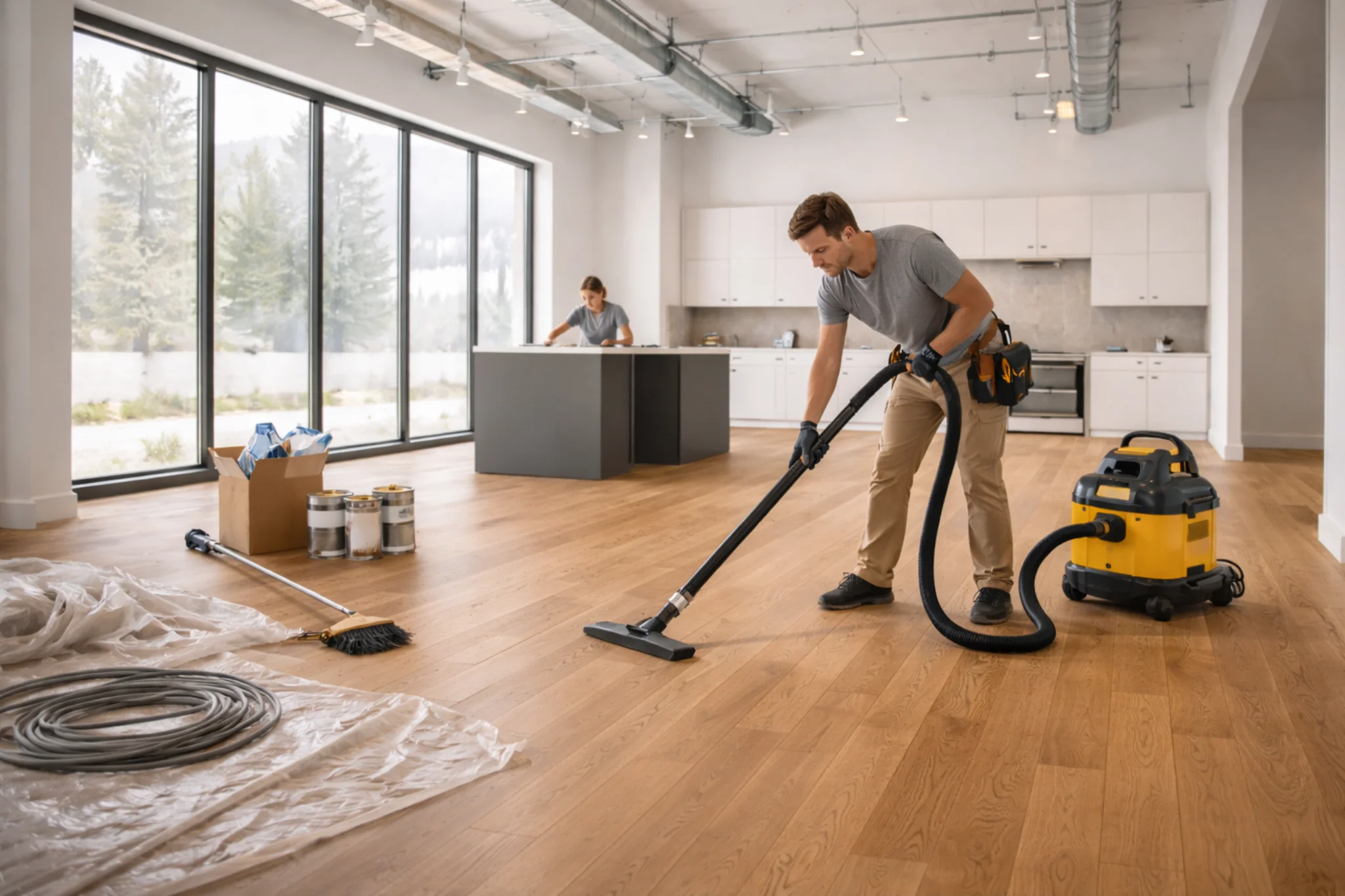 Post construction home cleaning